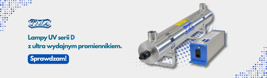 Bakteriobójcze lampy UV- TMA serii D