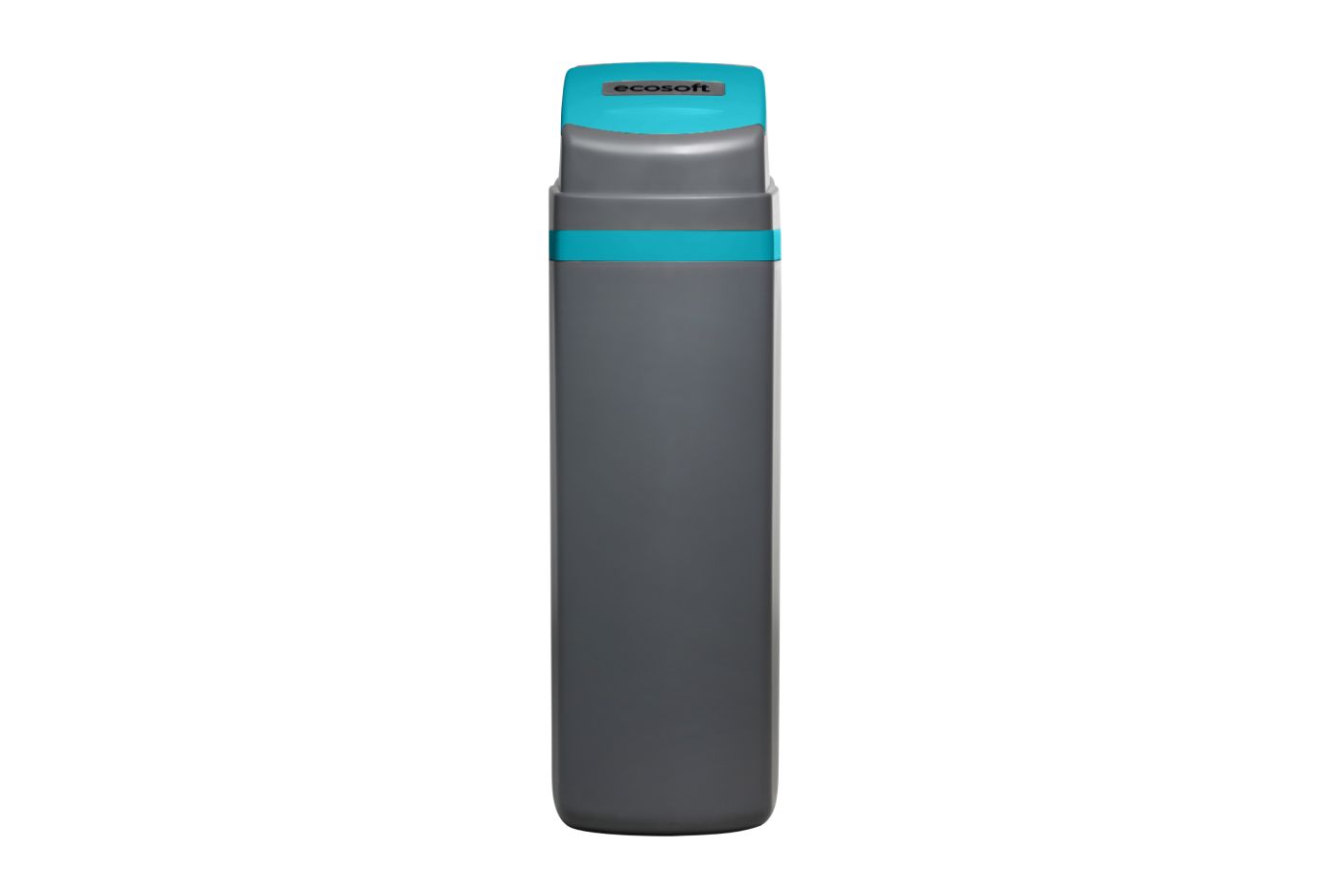 Zmiękczacz wody kompaktowy - ECOSOFT Titanium Azure - przód urzdzenia - packshot