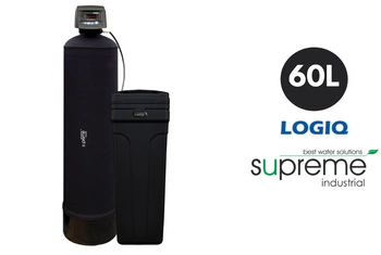 Zmiękczacz dwuelementowy LOGIQ 60D 60L na złożu  LEWATIT S1567/System zmiękczający model 2022