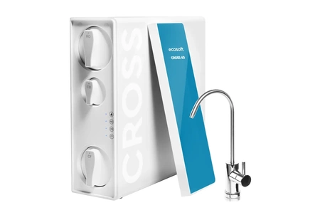 Ecosoft CROSS 60 filtr odwróconej osmozy z przepływem bezpośrednim.