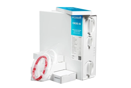 Ecosoft CROSS 60 filtr odwróconej osmozy z przepływem bezpośrednim.