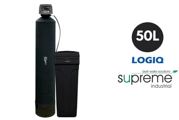 Zmiękczacz dwuelementowy LOGIQ 50D 50L na złożu  LEWATIT S1567/System zmiękczający model 2022