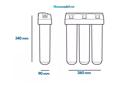 AQUAPHOR Kryształ A - Filtr kuchenny do wody