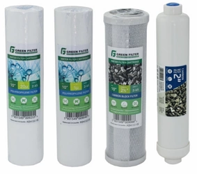 RO5 zestaw wkładów do odwróconej osmozy do systemów 5 stopniowych UNIWERSALNY