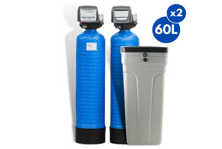 Zmiękczacz Podwójny DUET TWIN PENTAIR - Logix 255/764TW - 2x60L