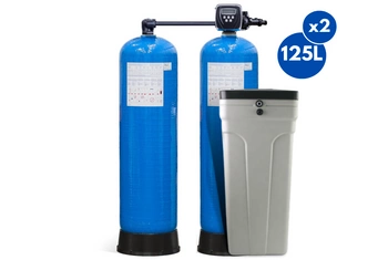 Podwójny zmiękczacz Clack TWIN ALTERNATING A1 - 2x125L