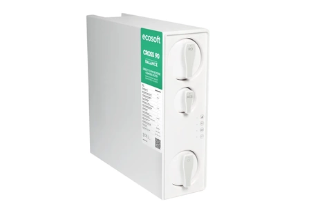 Filtr odwróconej osmozy Ecosoft CROSS 90 Balance z przepływem bezpośrednim bez zbiornika i z mineralizacją