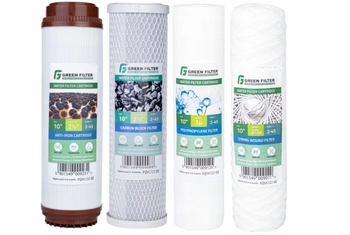 Wkłady do filtra odżelaziającego 3-stopniowego 10''