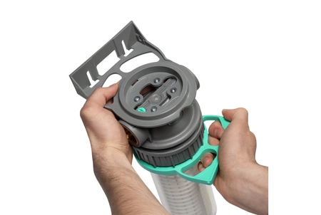 Filtr wstępny Ecosoft 3P ECO 9 ¾" z zaworem Venturiego i odpływem 3/4".