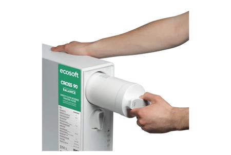 Filtr odwróconej osmozy Ecosoft CROSS 90 Balance z przepływem bezpośrednim bez zbiornika i z mineralizacją