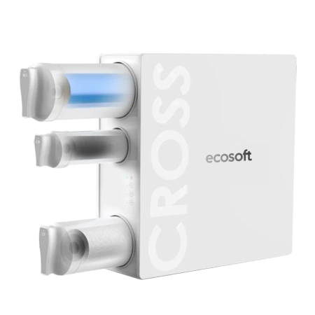 Ecosoft CROSS 60 filtr odwróconej osmozy z przepływem bezpośrednim.