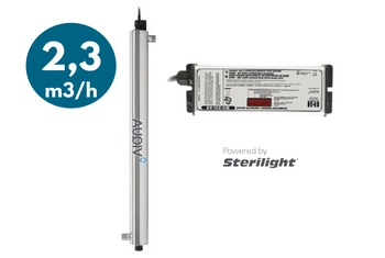 Lampa UV do oczyszczania wody | VIQUA | STERILIGHT |  S8Q-PA/2 | 2,3 m3/h |