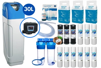 Kompaktowy Zmiękczacz do Wody Do Domu - Uzdatniacz RX + Purolite