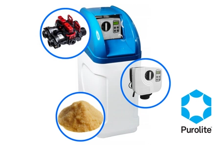 Kompaktowy Zmiękczacz Wody 10L - Głowica BNT + Purolite C100E model 2022