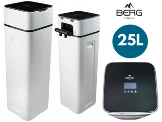 Kompaktowy zmiękczacz BERG 25L wbudowany By-pass