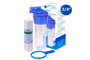 Filtr Wstępny SUPREME 10" | Korpus Narurowy z Gwintem 3/4"