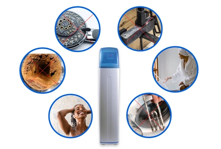 Zmiękczacz wody - Kompaktowy| 17L + Głowica RX + Złoże Purolite C100E + Pakiet Startowy