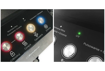 Midea JS1844S SODA PLUS WHITE Bezbutlowy dystrybutor wody