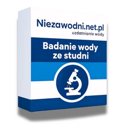 Badanie wody ze studni