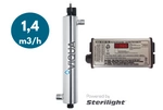 Lampa UV do oczyszczania wody | VIQUA | STERILIGHT | S5Q-PA/2 | 1,4 m3/h |